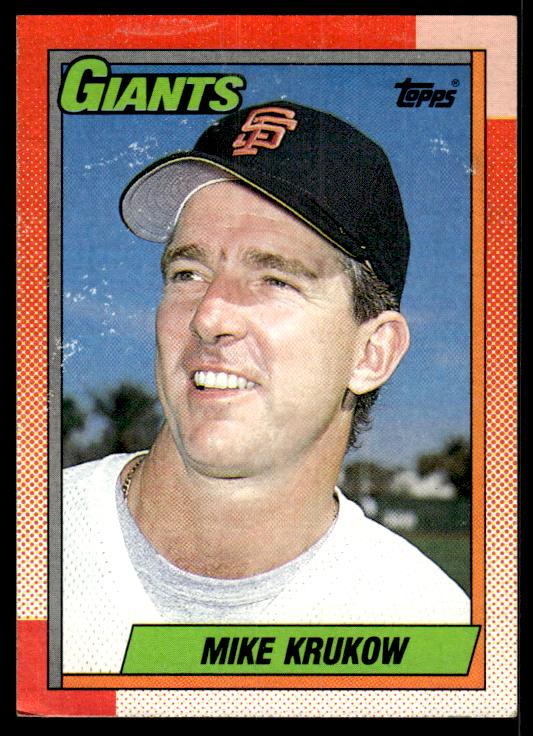 1990 Topps #241 Mike Krukow