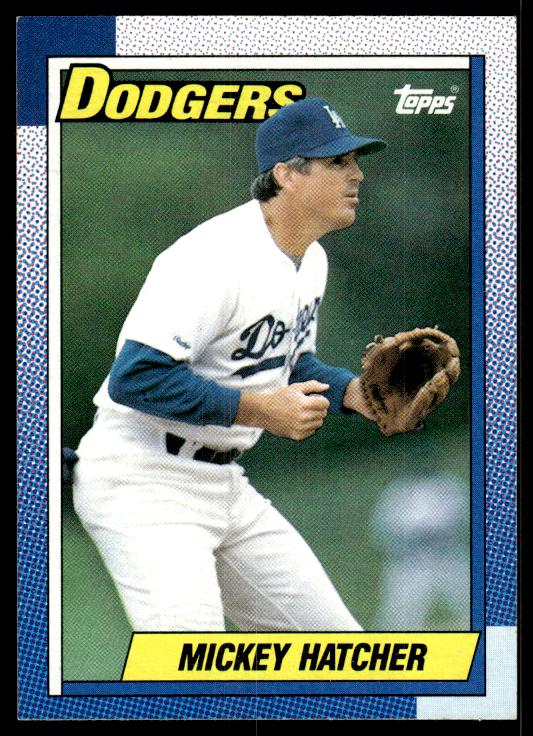 1990 Topps #226 Mickey Hatcher