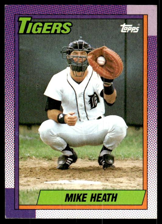 1990 Topps #366 Mike Heath