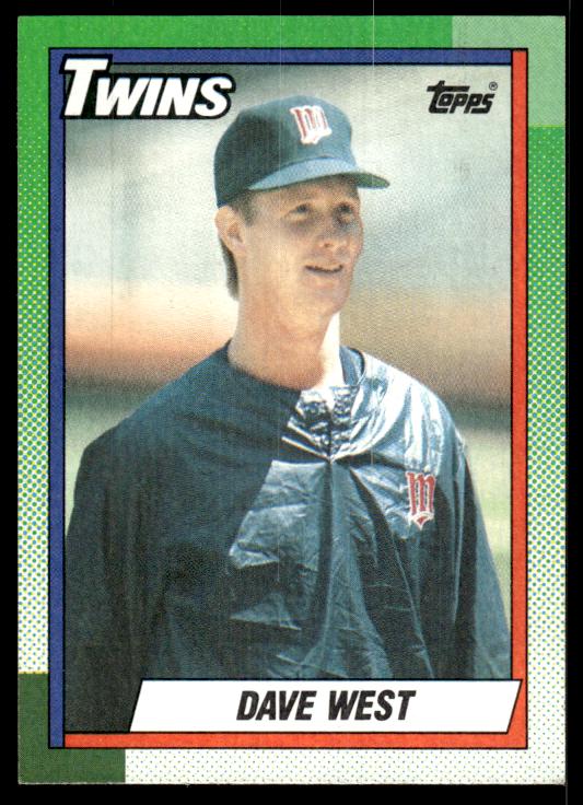 1990 Topps #357 Dave West