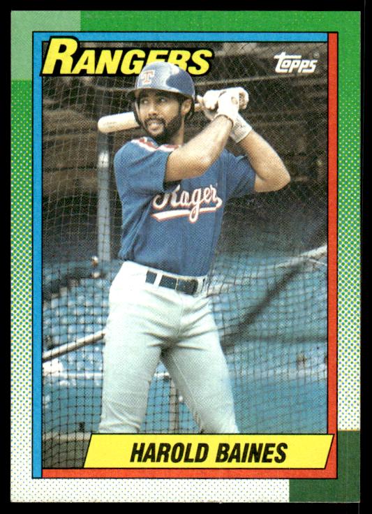 1990 Topps #345 Harold Baines