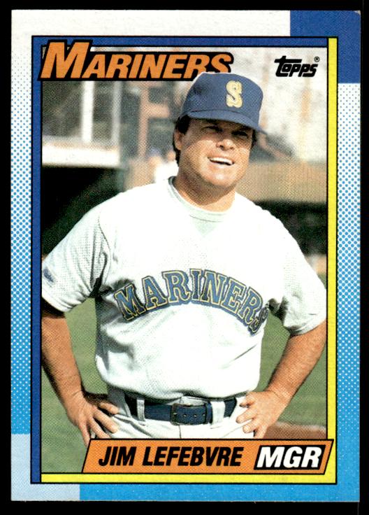 1990 Topps #459 Jim Lefebvre