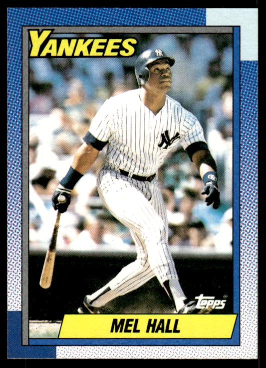 1990 Topps #436 Mel Hall