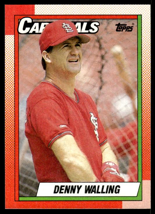 1990 Topps #462 Denny Walling