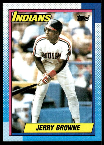 1990 Topps #442 Jerry Browne