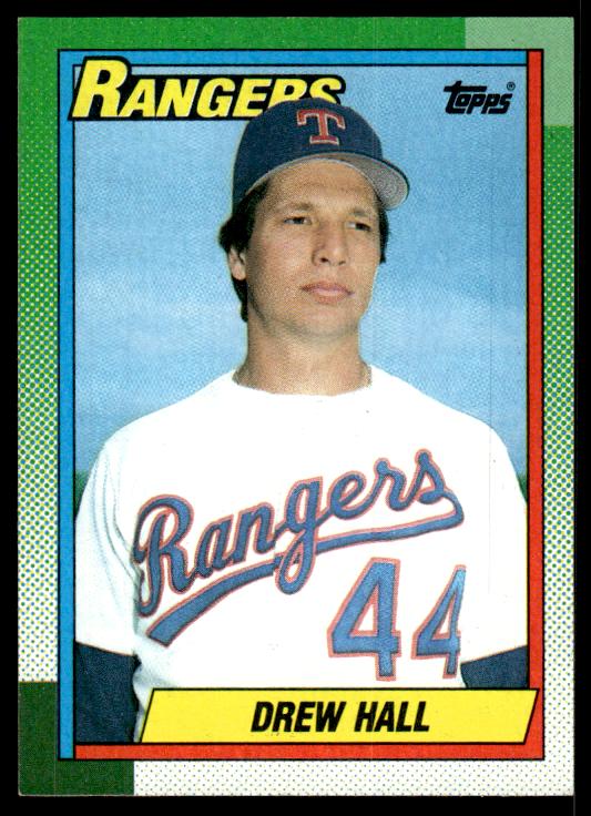 1990 Topps #463 Drew Hall