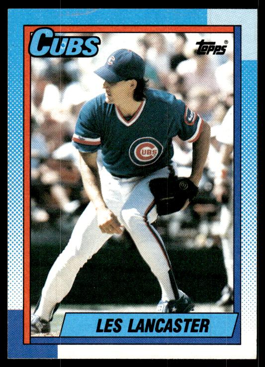 1990 Topps #437 Les Lancaster