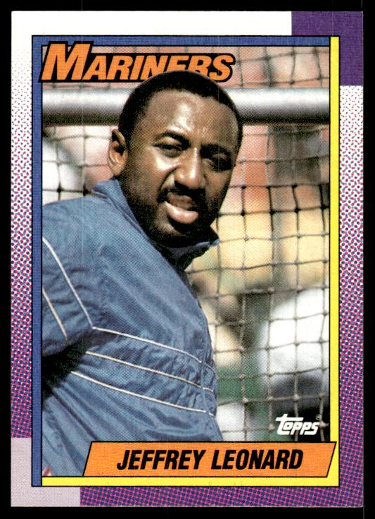 1990 Topps #455 Jeffrey Leonard