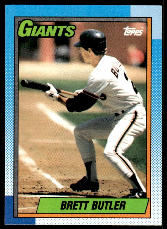 1990 Topps #571 Brett Butler