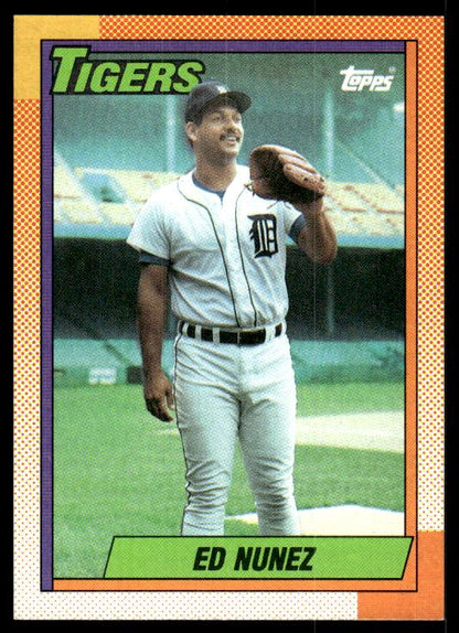 1990 Topps #586 Ed Nunez