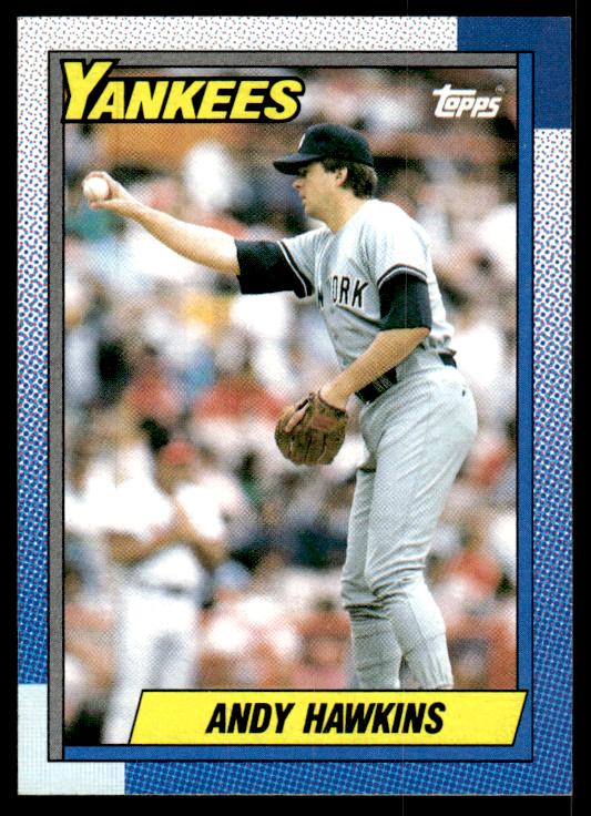 1990 Topps #335 Andy Hawkins