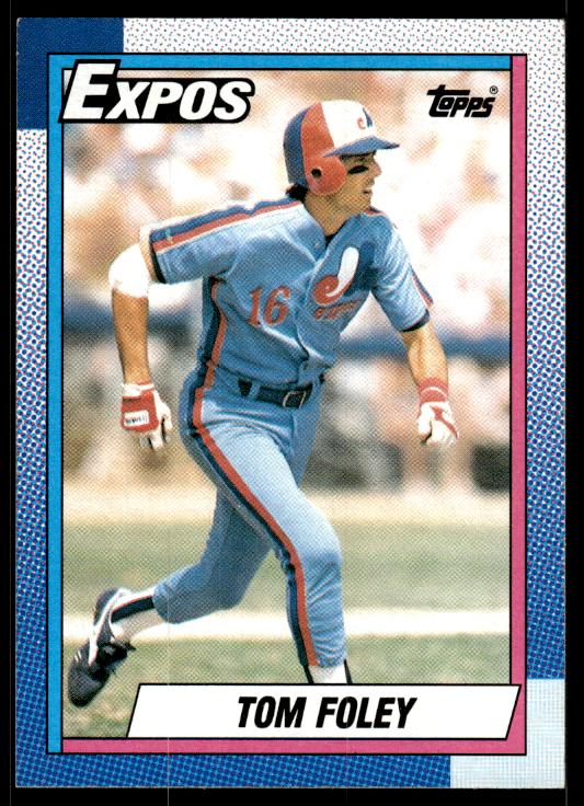 1990 Topps #341 Tom Foley