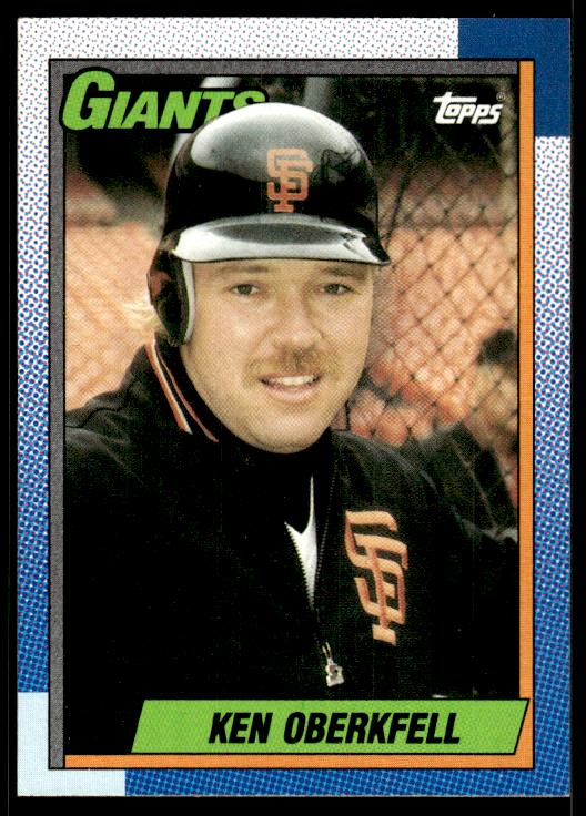 1990 Topps #488 Ken Oberkfell