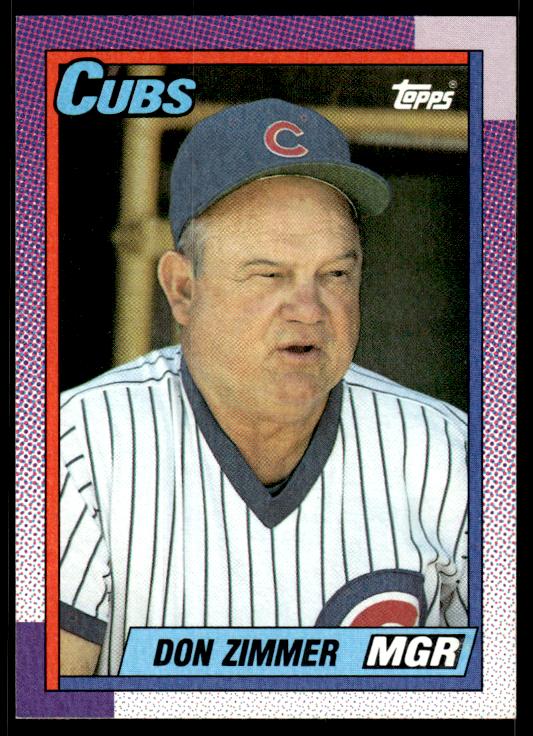 1990 Topps #549 Don Zimmer