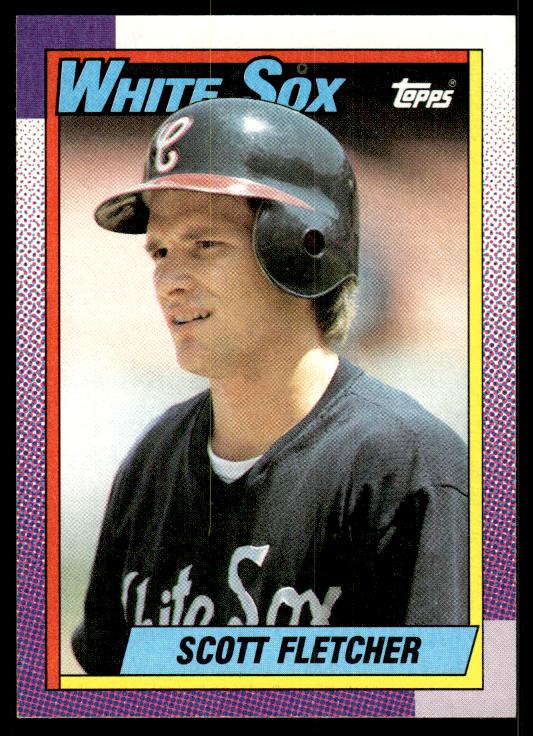 1990 Topps #565 Scott Fletcher