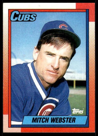 1990 Topps #502 Mitch Webster