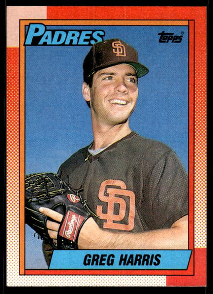 1990 Topps #572 Greg Harris