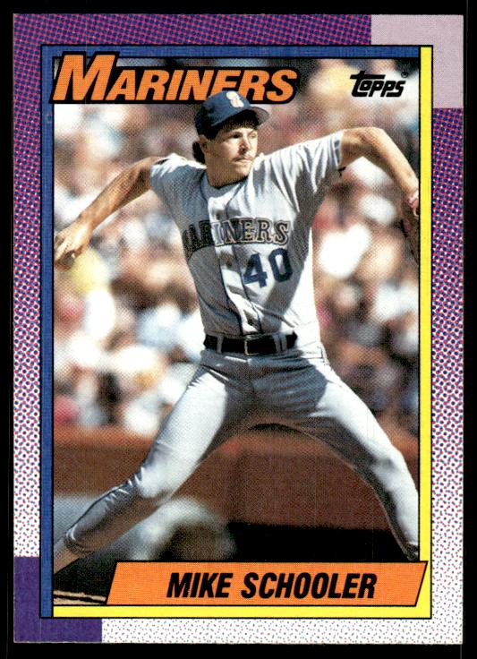 1990 Topps #681 Mike Schooler