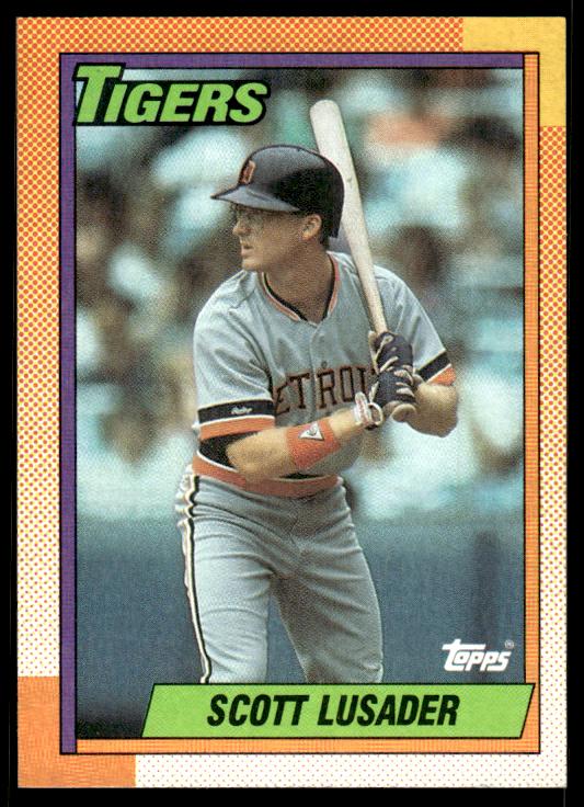 1990 Topps #632 Scott Lusader