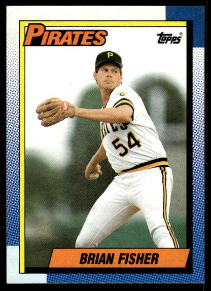 1990 Topps #666 Brian Fisher