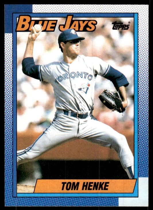 1990 Topps #695 Tom Henke