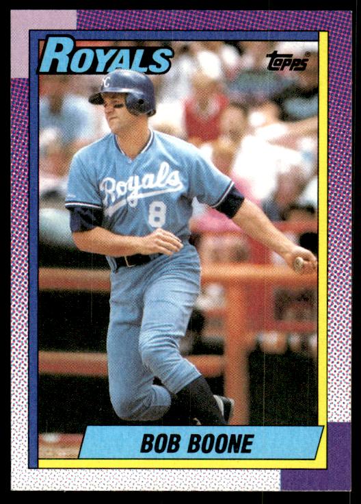 1990 Topps #671 Bob Boone