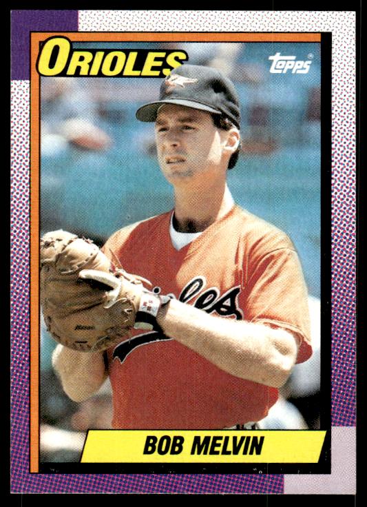 1990 Topps #626 Bob Melvin