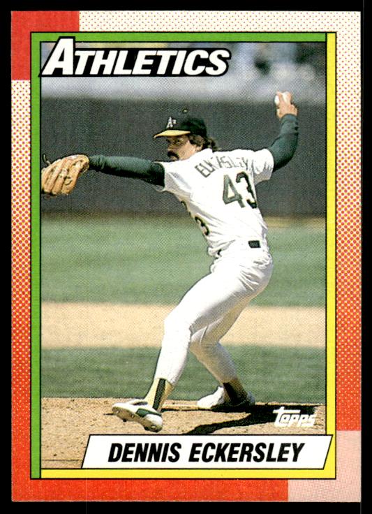 1990 Topps #670 Dennis Eckersley