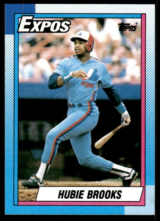 1990 Topps #745 Hubie Brooks