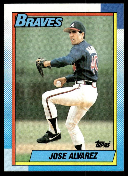 1990 Topps #782 Jose Alvarez