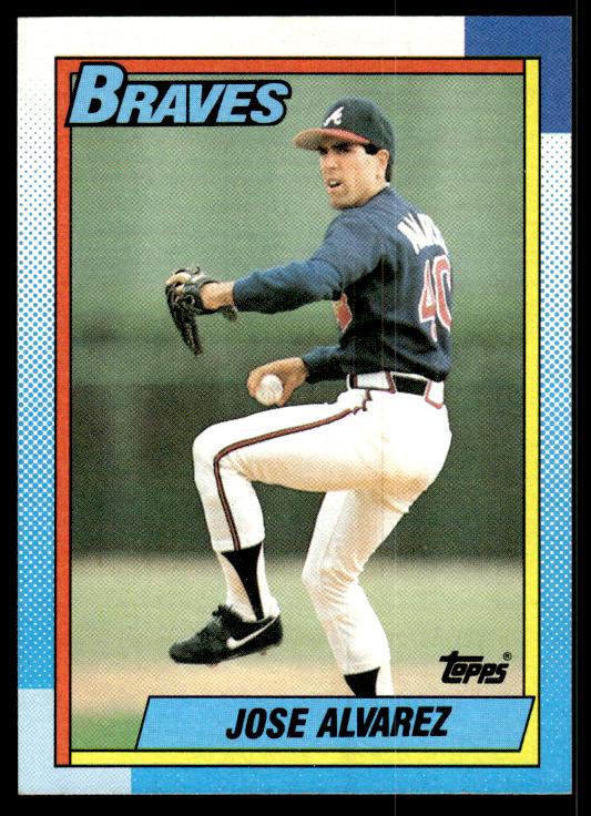 1990 Topps #782 Jose Alvarez