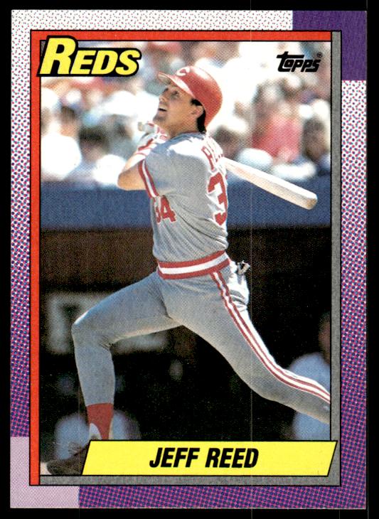 1990 Topps #772 Jeff Reed