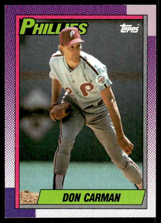 1990 Topps #731 Don Carman