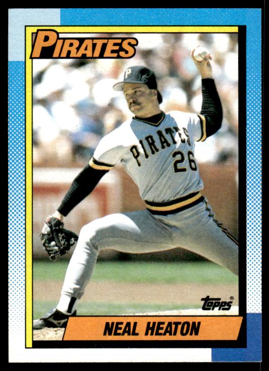 1990 Topps #539 Neal Heaton