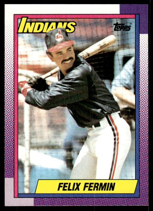 1990 Topps #722 Felix Fermin