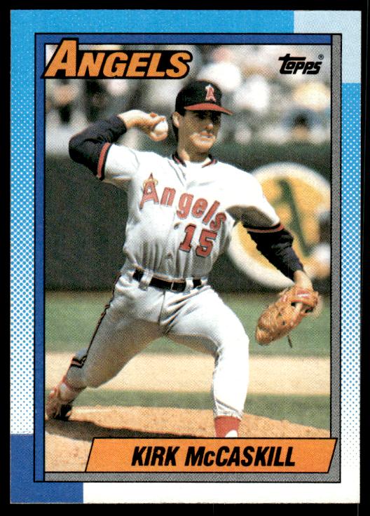 1990 Topps #215 Kirk McCaskill