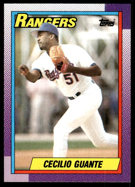 1990 Topps #532 Cecilio Guante