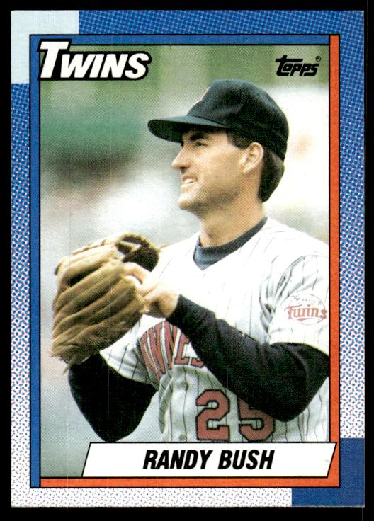 1990 Topps #747 Randy Bush