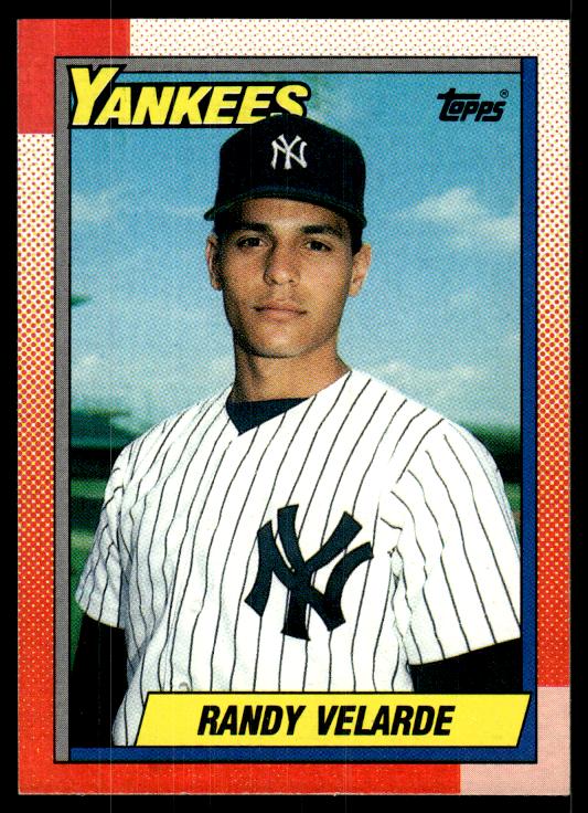 1990 Topps #23 Randy Velarde