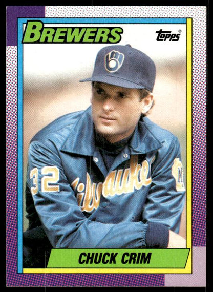 1990 Topps #768 Chuck Crim