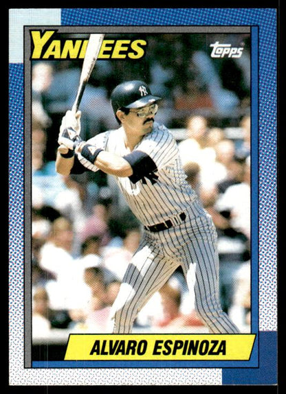 1990 Topps #791 Alvaro Espinoza