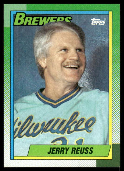 1990 Topps #424 Jerry Reuss