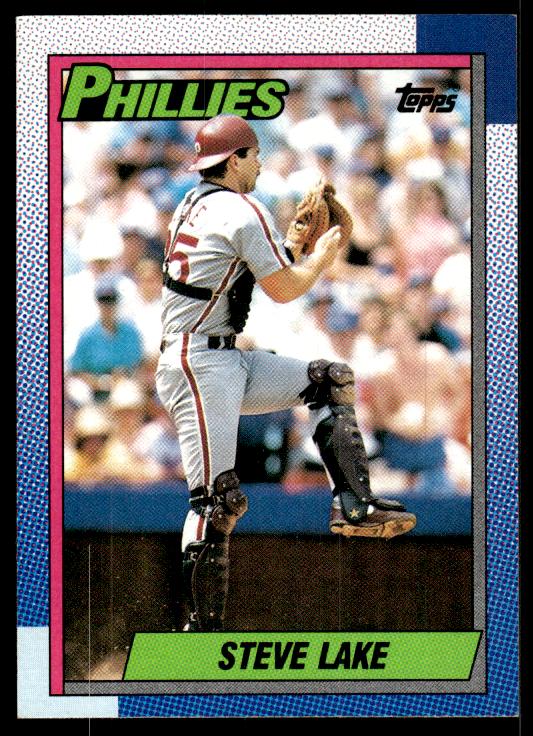 1990 Topps #183 Steve Lake