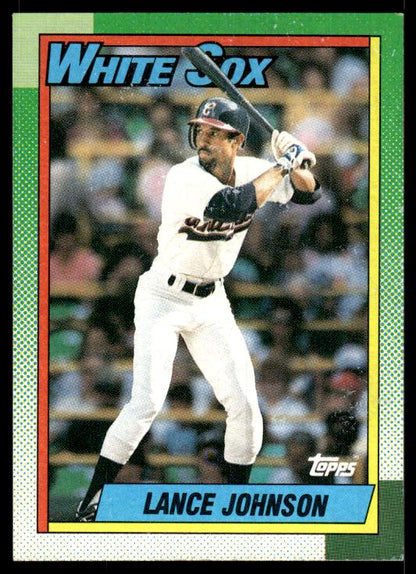 1990 Topps #587 Lance Johnson