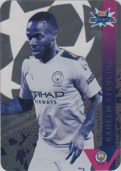 2019-20 Topps Crystal UEFA Champions League Raheem Sterling #108 Manchester City