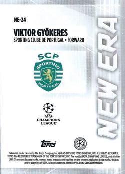 2024-25 Topps UEFA Club Competitions Viktor Gyökeres New Era #NE-24