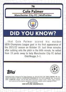 2021-22 Merlin UEFA Champions League #76 Cole Palmer