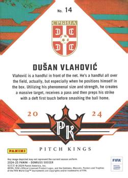 2024-25 Donruss Dusan Vlahovic Pitch Kings #14 Serbia