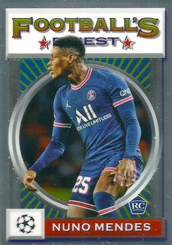 2021-22 Topps Finest Flashbacks UEFA Champions League Nuno Mendes #14