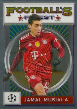 2021-22 Topps Finest Flashbacks UEFA Champions Jamal Musiala #42